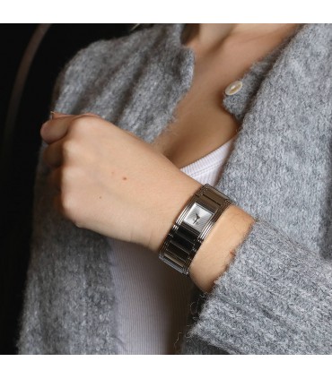 Poiray Ma Première Manchette stainless steel watch
