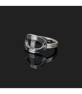 Bague Hermès Chaîne d’Ancre 24