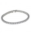 Diamonds and gold bracelet
