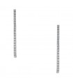 Boucles d’oreilles or, diamants