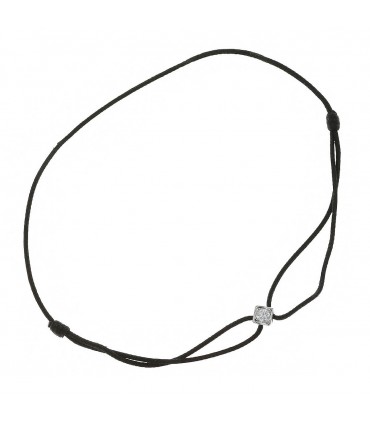 Dinh Van Cube diamond and gold bracelet