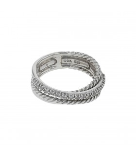 Bague David Yurman Anneau Crossover