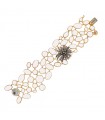 H. Stern rock crystals, diamonds and 18k gold bracelet