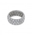 Diamonds and platinum ring