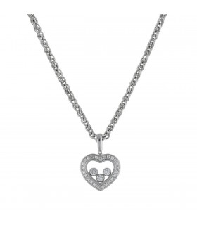 Chopard Happy Diamonds gold ands diamonds necklace
