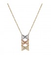 Chaumet Liens three tones gold and diamonds necklace