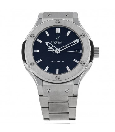 Hublot Classic Fusion titanium and stainless steel watch