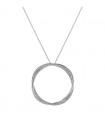 Poiray Tresse diamonds and gold necklace