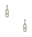 Messika Move Uno diamonds and gold earrings