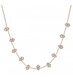 Messika My Soul diamonds and gold necklace