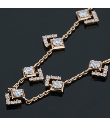 Messika My Soul diamonds and gold necklace