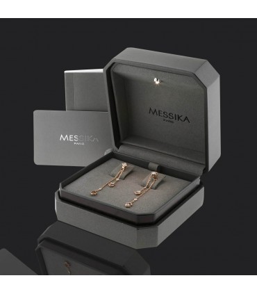 Messika My Soul diamonds and gold earrings