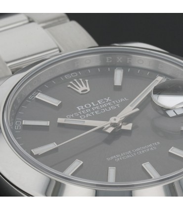 Rolex DateJust stainless steel watch