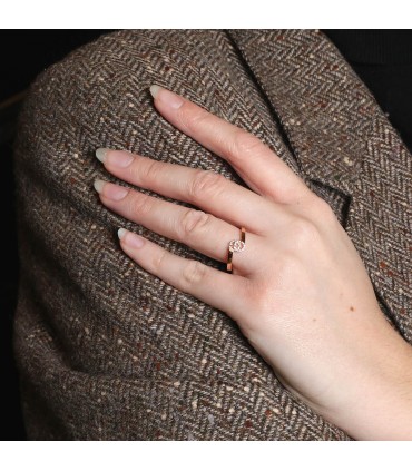 Gucci diamonds and gold ring