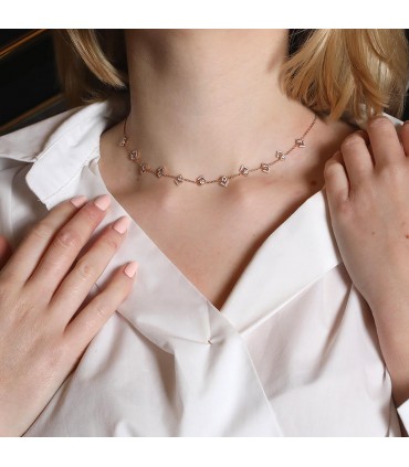 Messika My Soul diamonds and gold necklace