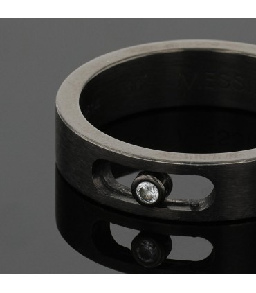 Bague Messika Move Titanium Graphite