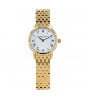 Frederique Constant Classics Slimline Mini gold plated metal watch