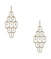Boucles d’oreilles or, diamants