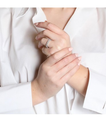 Diamonds and gold ring