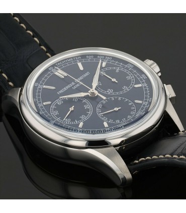 Frederique Constant Manufacture Flyback stainless steel watch