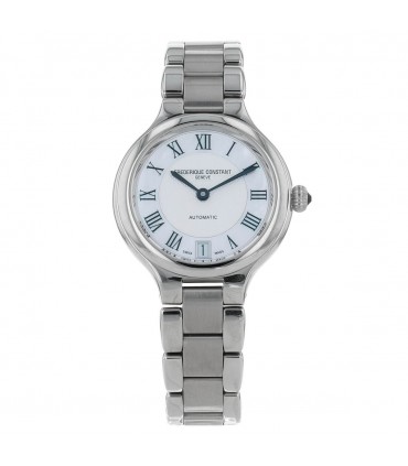 Frederique Constant Classics stainless steel and mother of pearl watch