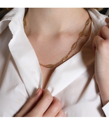 Collier filigrane