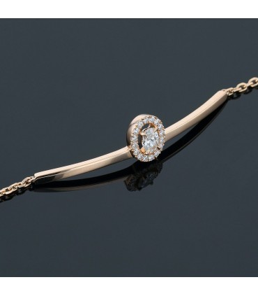 Messika Glam’Azone  diamonds and gold bracelet