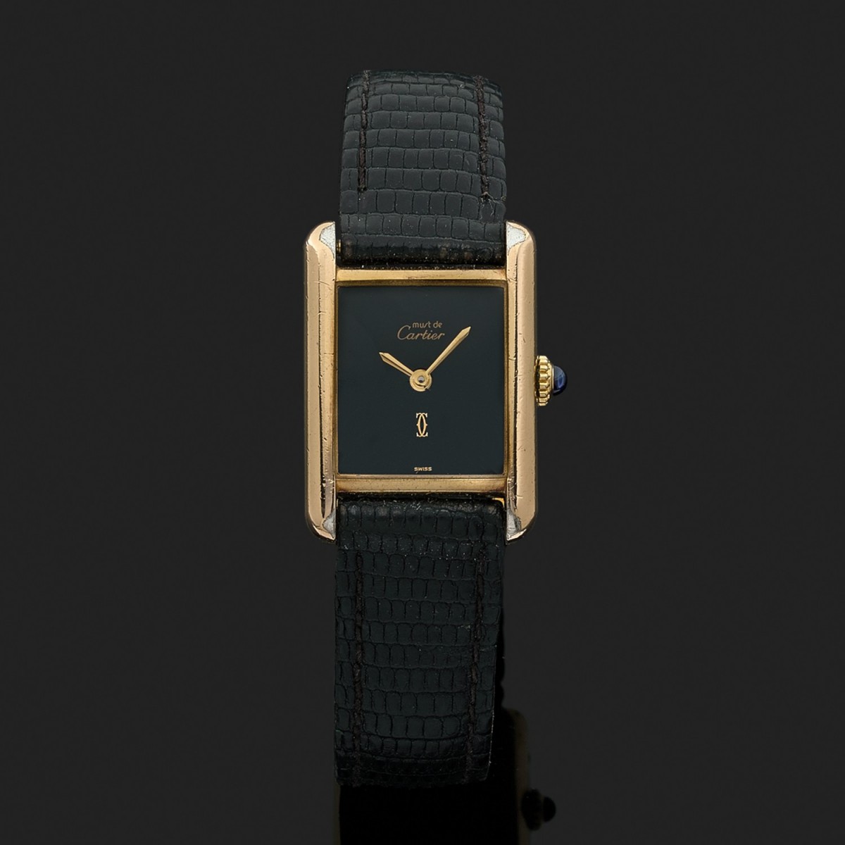 Montre CARTIER Must de Cartier ronde vermeil - VALOIS VINTAGE PARIS