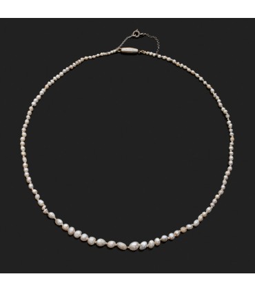 Collier perles fines