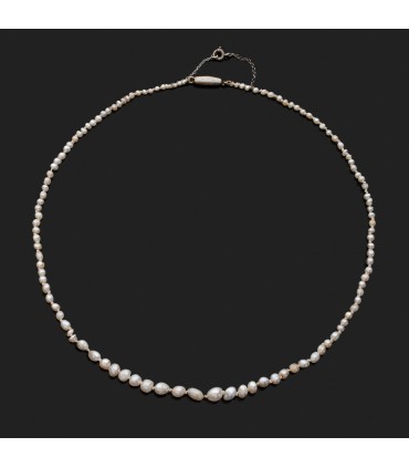 Collier perles fines