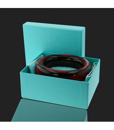 Tiffany & Co Peretti wood and lacquer bracelet