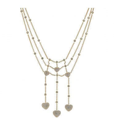 Chopard gold and diamonds necklace