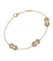 Fred Chance Infinie diamonds and gold bracelet