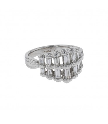 Bague or, diamants