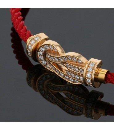 Fred Chance Infinie diamonds and gold bracelet