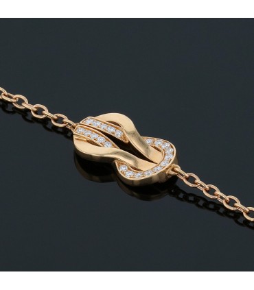 Fred Chance Infinie diamonds and gold bracelet