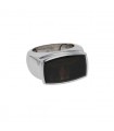 Fred gold and quartz ring