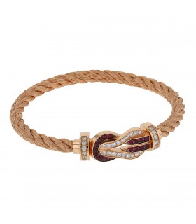 Fred Chance Infinie rubies, diamonds and gold bracelet