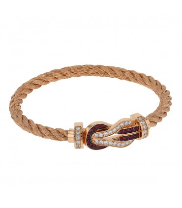 Fred Chance Infinie rubies, diamonds and gold bracelet