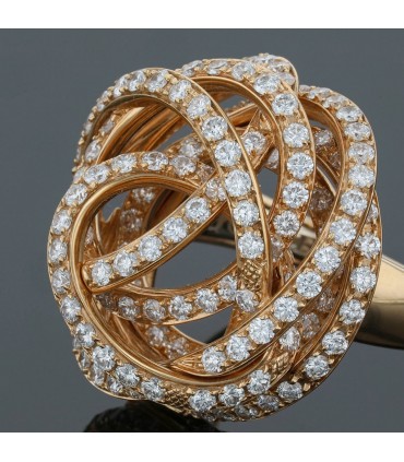 De Grisogono Matassa diamonds and gold ring