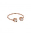Dinh Van Cube diamonds and gold ring
