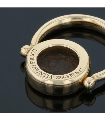Bulgari Monete gold and antique coin ring