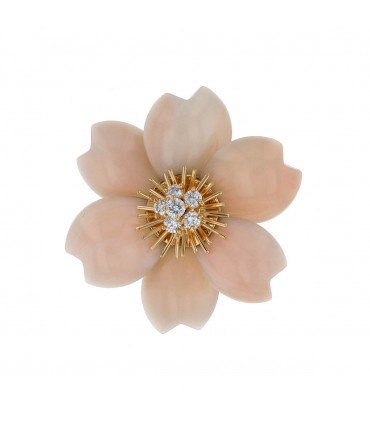 Broche Van Cleef & Arpels Rose de Noël