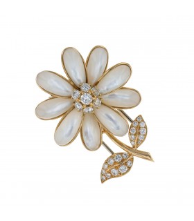 Broche Van Cleef & Arpels Marguerite