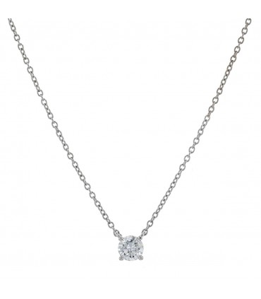 Diamond and gold necklace