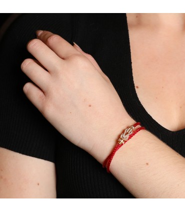 Fred Chance Infinie diamonds and gold bracelet