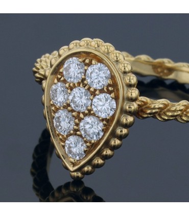 Boucheron Serpent Bohème diamonds and gold ring