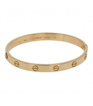 Cartier Love gold bracelet Size 18