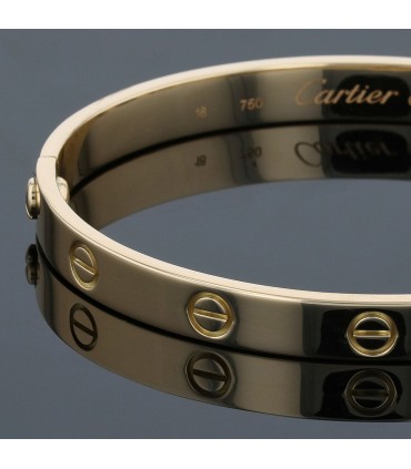 Cartier Love gold bracelet Size 18