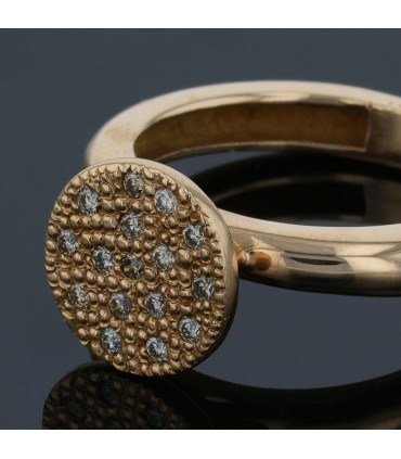 Luis Navarro diamonds and gold ring